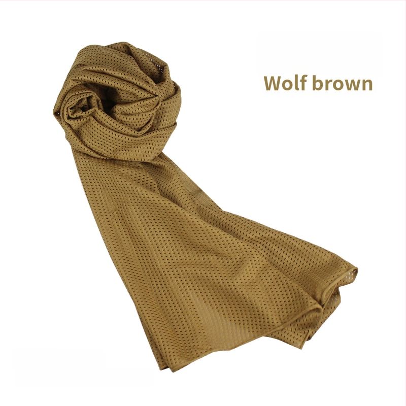 Kamuflāžas tīkla galvas šalle – vēja izturīga, saules aizsardzība; āra sportam, pieaugušajiem, unisex, pārgājieni un riteņbraukšana