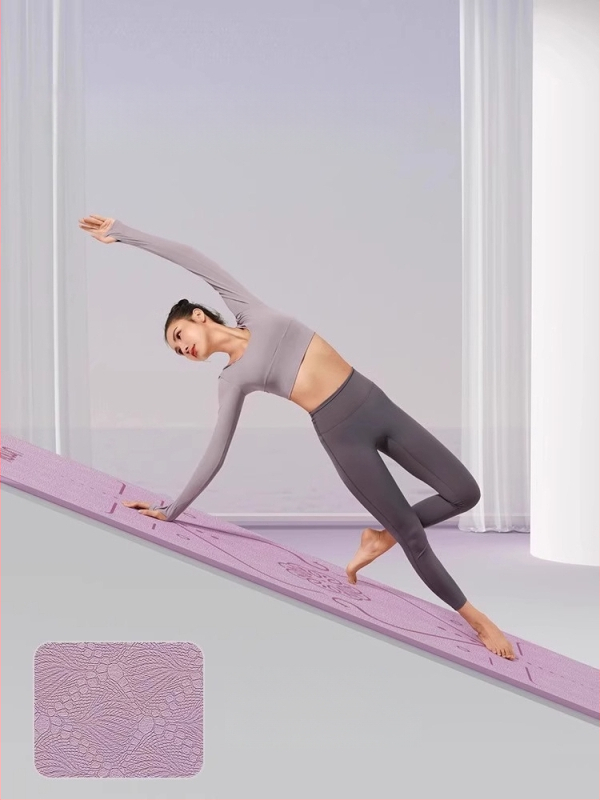 Jogu matu Youmei, TPE, 6 cm biezums, ar vadlīnijām