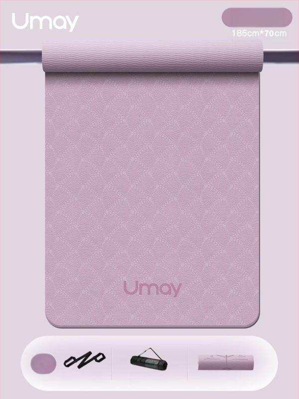 Jogu matu Youmei, TPE, 6 cm biezums, ar vadlīnijām