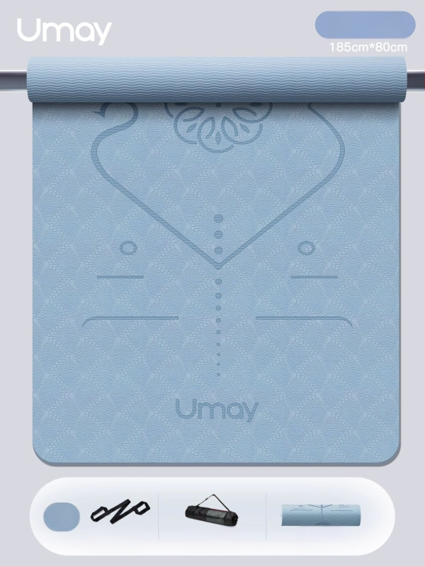 Jogu matu Youmei, TPE, 6 cm biezums, ar vadlīnijām