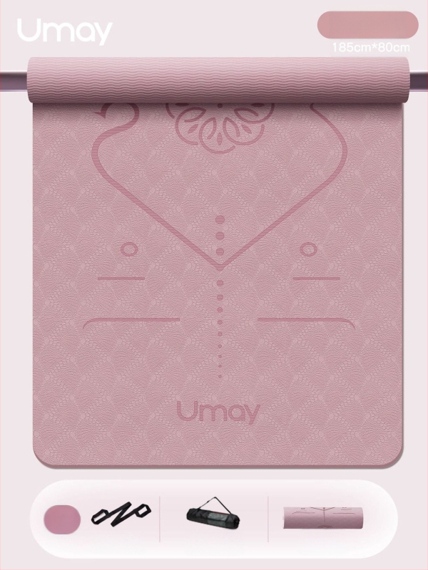 Jogu matu Youmei, TPE, 6 cm biezums, ar vadlīnijām