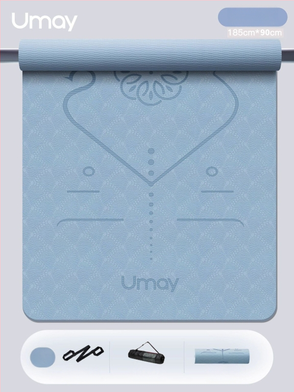 Jogu matu Youmei, TPE, 6 cm biezums, ar vadlīnijām