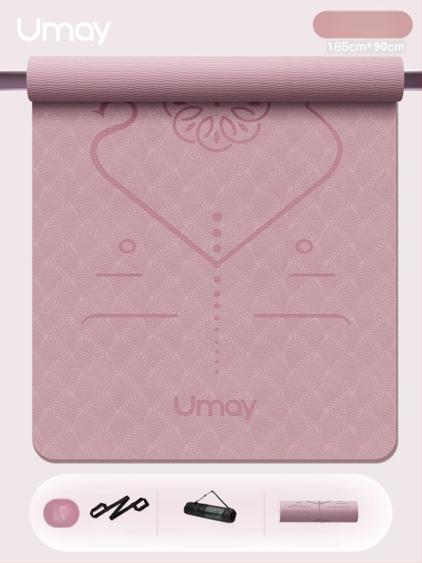 Jogu matu Youmei, TPE, 6 cm biezums, ar vadlīnijām