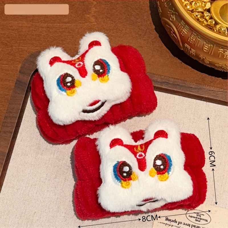 Лента за миене на лице, карикатурен стил, каре модел, Tengyi Premium, Джинхау