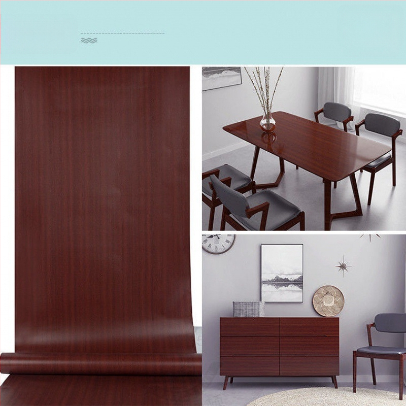 Savarankiškai klijuojama medžio rašto tapetė stalams, durims ir spintelėms