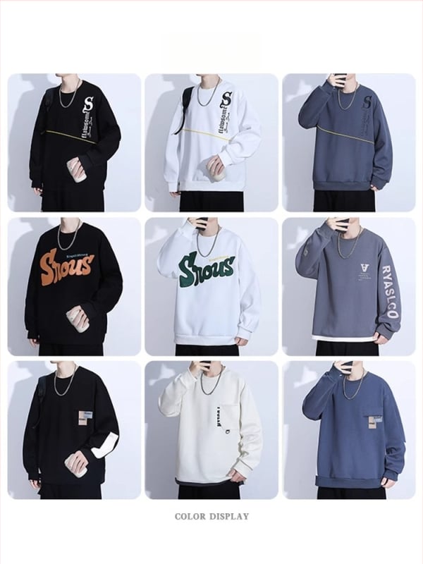 Megztinis su animaciniu piešiniu, medvilnės/polesterio mišinio (63% medvilnė, 37% poliesteris), apvali kaklo linija, ilgos rankovės, aptemptas kirpimas, tinkamas visiems metų laikams.