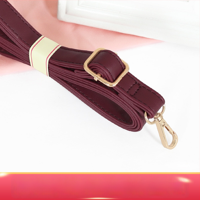 Curea PU pentru geantă pentru femei — lată, reglabilă, extensibilă, potrivită pentru purtare crossbody