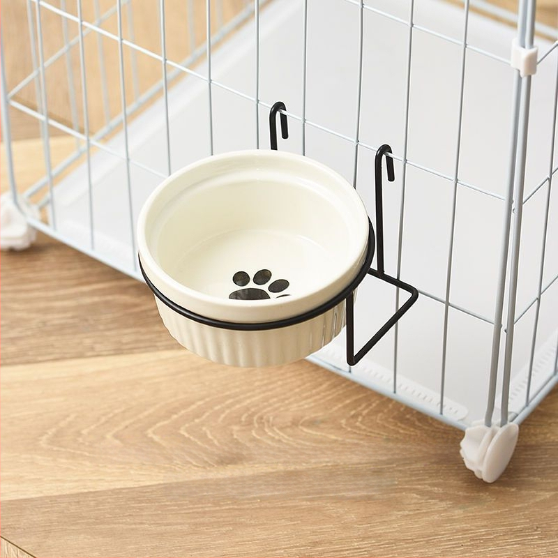 Keraamiline kasside toidukauss – Materjal: keraamika; Mõeldud kassidele; Lemmikloomade toidutarvikud