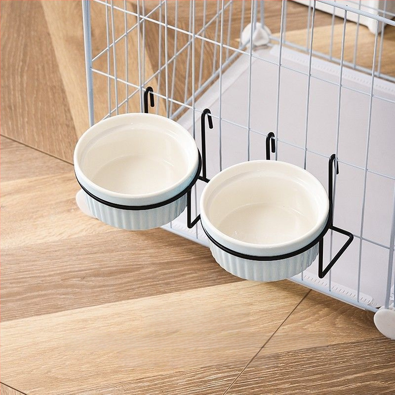 Keraamiline kasside toidukauss – Materjal: keraamika; Mõeldud kassidele; Lemmikloomade toidutarvikud