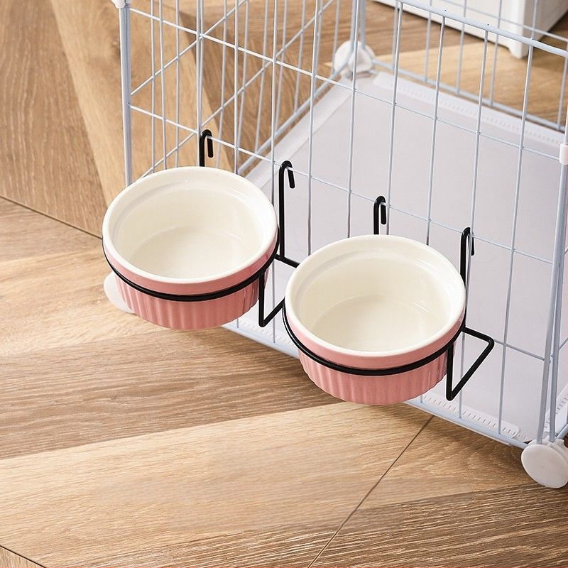 Keraamiline kasside toidukauss – Materjal: keraamika; Mõeldud kassidele; Lemmikloomade toidutarvikud