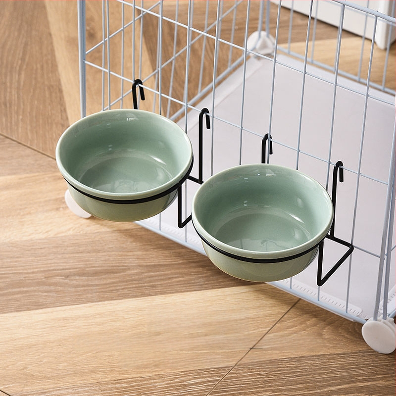 Keraamiline kasside toidukauss – Materjal: keraamika; Mõeldud kassidele; Lemmikloomade toidutarvikud