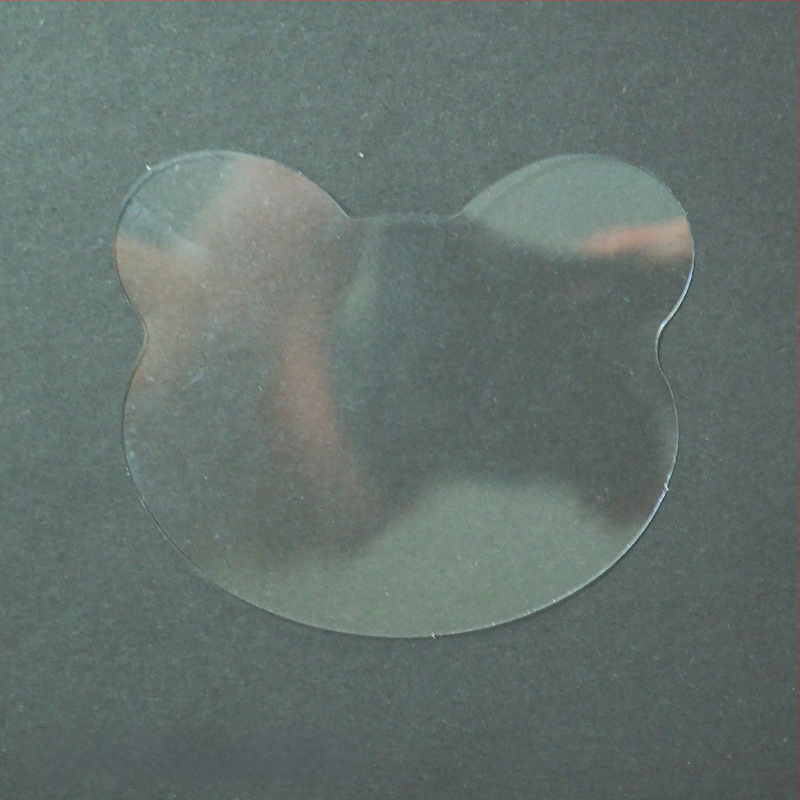 Silicone keychain mold — širdies, žvaigždės, mėnulio ir katės formos UV derva DIY papuošalams