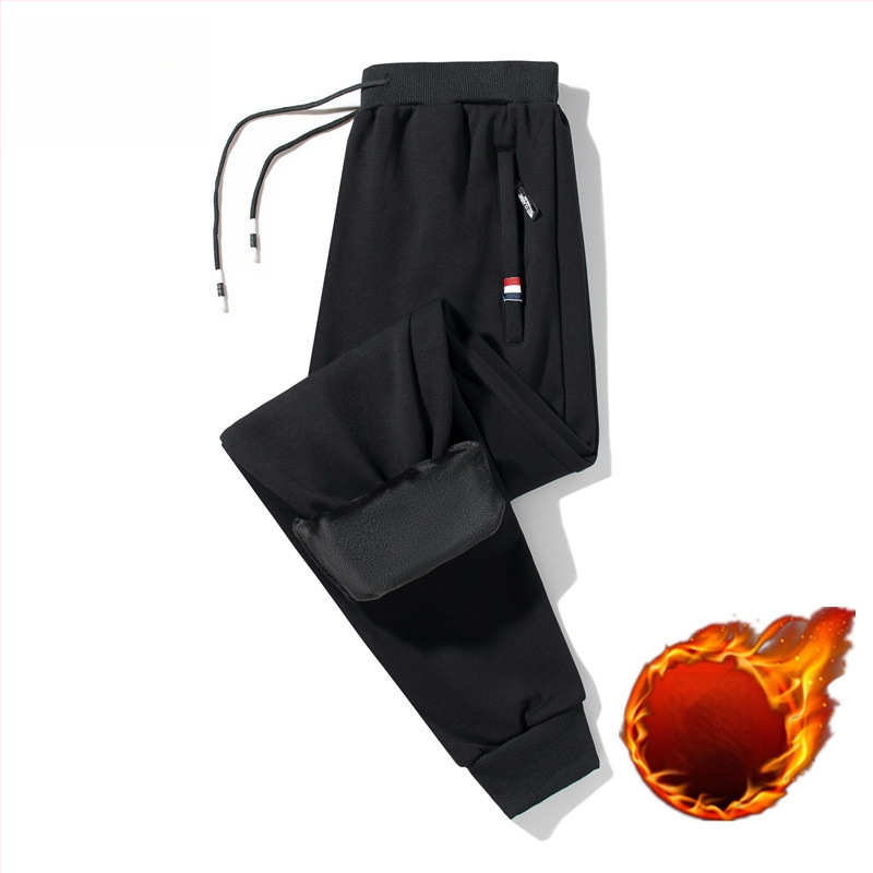 Vyrinės kelnės su fliso pamušalu, tiesaus kirpimo, trumpa ilgio, vidutinio aukščio juosta, bambuko pluošto audinys