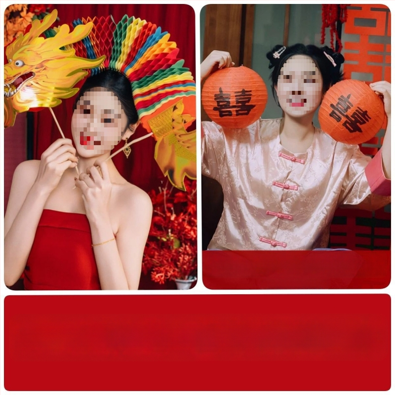 Сватбен фотопродукт: драконова фигура от неръждаема стомана, китайски стил гирлянда дракон с вакуумно окачване за сватбено оформление