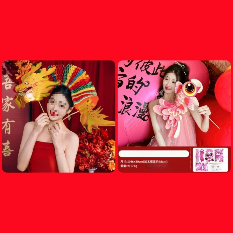 Сватбен фотопродукт: драконова фигура от неръждаема стомана, китайски стил гирлянда дракон с вакуумно окачване за сватбено оформление