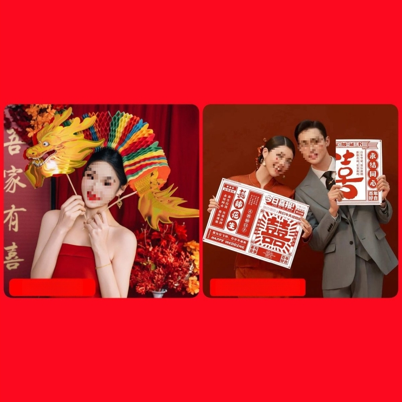 Сватбен фотопродукт: драконова фигура от неръждаема стомана, китайски стил гирлянда дракон с вакуумно окачване за сватбено оформление