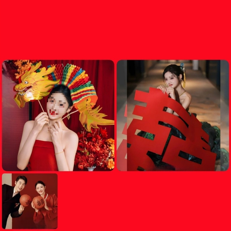 Сватбен фотопродукт: драконова фигура от неръждаема стомана, китайски стил гирлянда дракон с вакуумно окачване за сватбено оформление