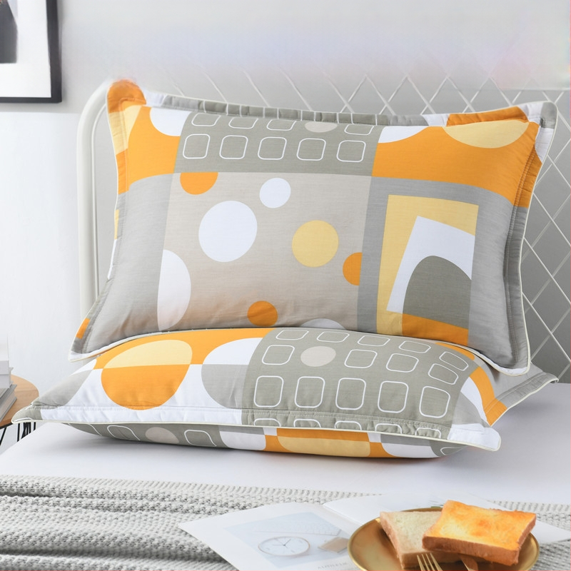 Pagalvėlių užvalkalų komplektas, 100% medvilnė, twill audinys, reaktyvus dažymas, modernus stilius