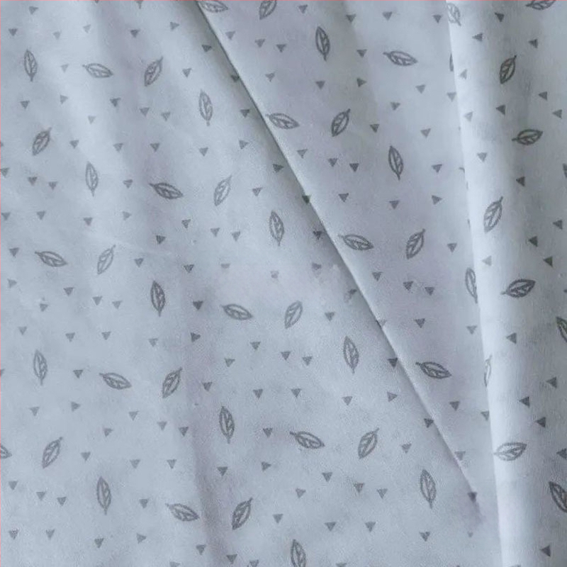 Patalynės užvalkalas iš 100% medvilnės, gėlių raštas, skaitmeninis spausdinimas, šiuolaikinis minimalistinis stilius