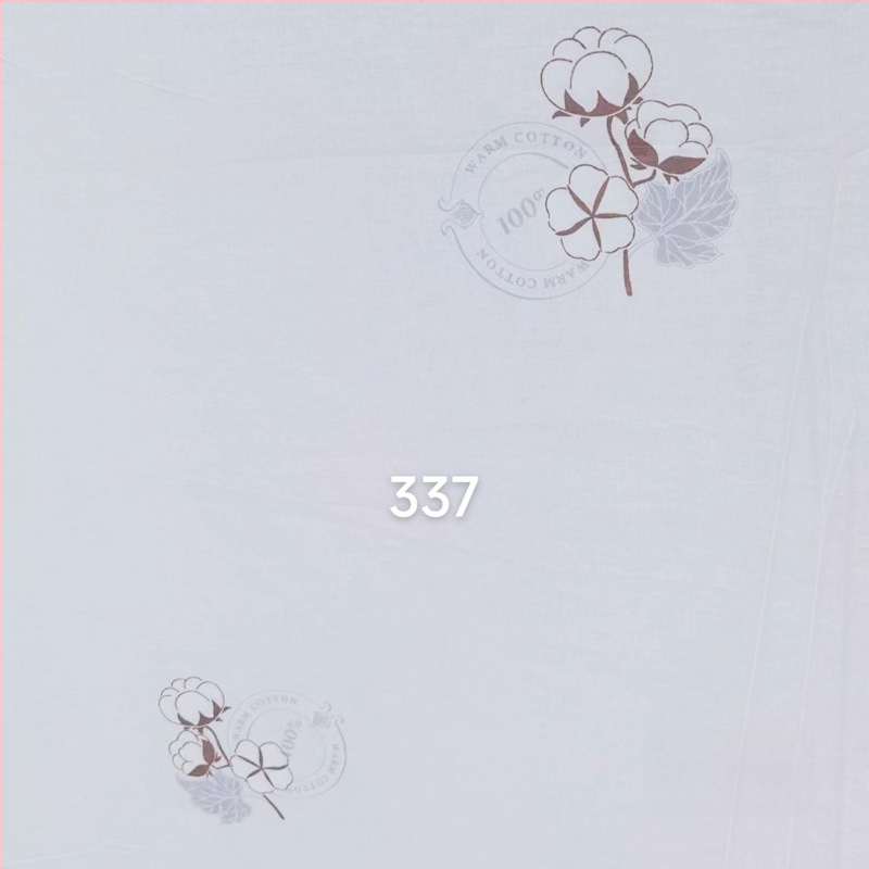 Patalynės užvalkalas iš 100% medvilnės, gėlių raštas, skaitmeninis spausdinimas, šiuolaikinis minimalistinis stilius