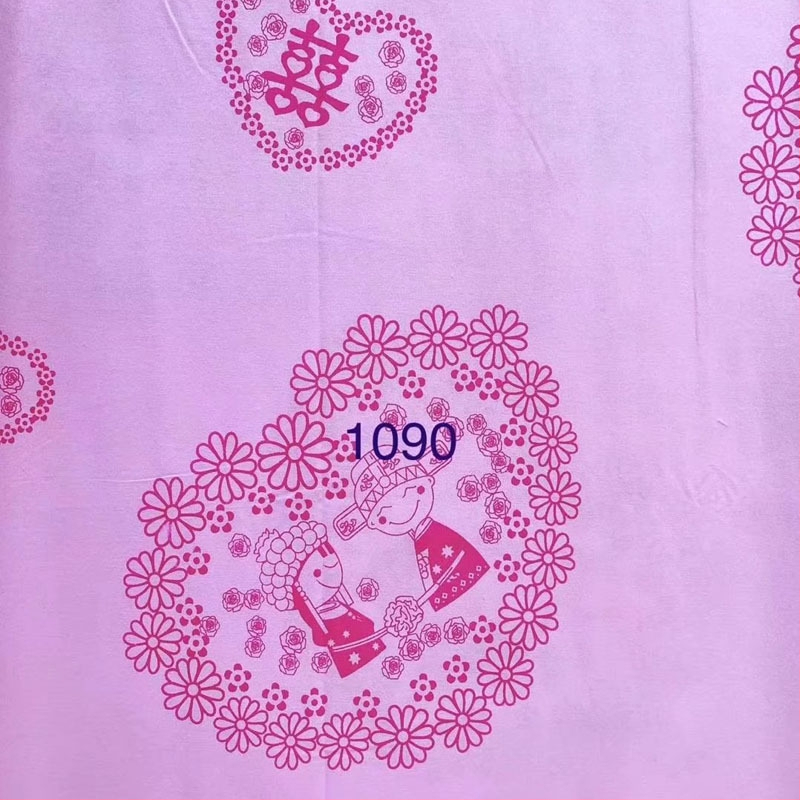 Patalynės užvalkalas iš 100% medvilnės, gėlių raštas, skaitmeninis spausdinimas, šiuolaikinis minimalistinis stilius