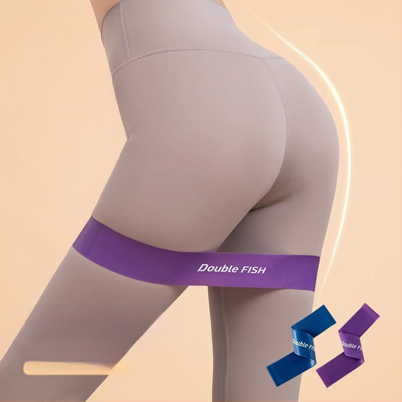 Pisces fitnesa pretestības josta, materiāls: TPE; pielietojums: joga, sēžas trenēšana, futbola treniņi