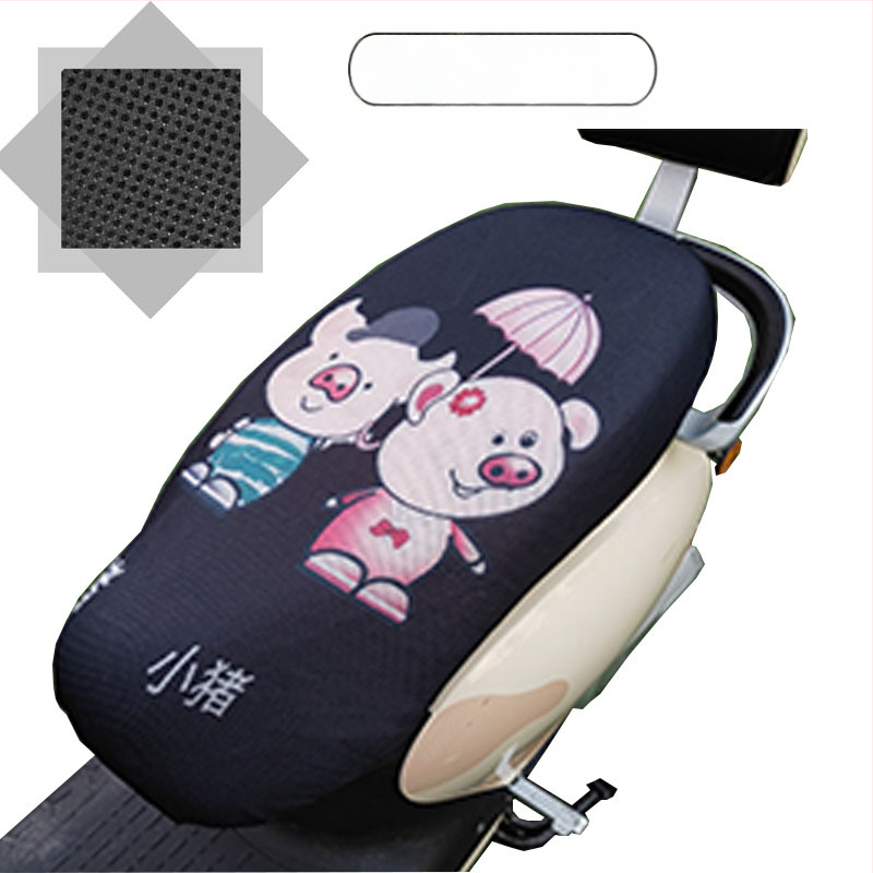 Elektrinio transporto priemonės sėdynės uždangalas su avilių plokštelių tinkleliu, visų sezonų saulės apsauga, poliesteris, spausdintas logotipas, pritaikymas galimas