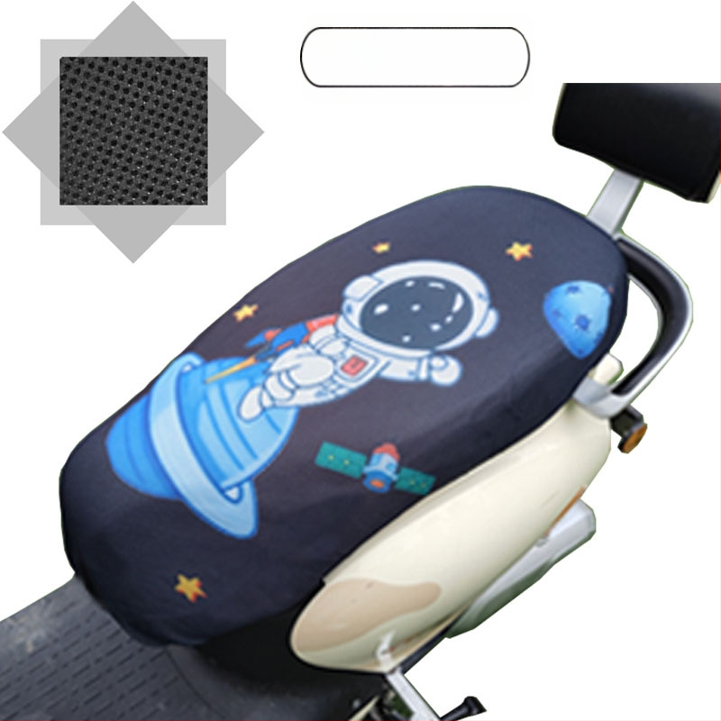 Elektrinio transporto priemonės sėdynės uždangalas su avilių plokštelių tinkleliu, visų sezonų saulės apsauga, poliesteris, spausdintas logotipas, pritaikymas galimas