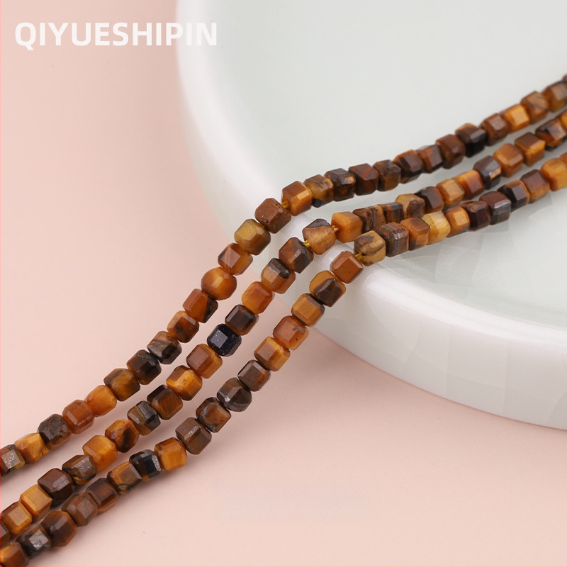 Χάντρες από φυσικό κρύσταλλο – Ελεύθετες χάντρες – Κοπές και λείανση φυσικού λίθου – Φυσικό μοτίβο – Προέλευση Γκουανγκζού