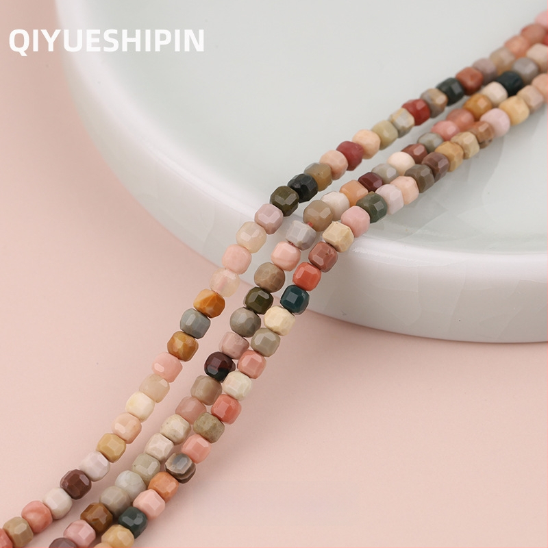 Χάντρες από φυσικό κρύσταλλο – Ελεύθετες χάντρες – Κοπές και λείανση φυσικού λίθου – Φυσικό μοτίβο – Προέλευση Γκουανγκζού