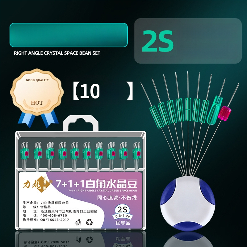 Galvenās līnijas makšķerēšanas piederumu komplekts ar kristāla pērlēm un silikona pārklājuma svaru; Materiāls: Silk flower; Izcelsme: Cits