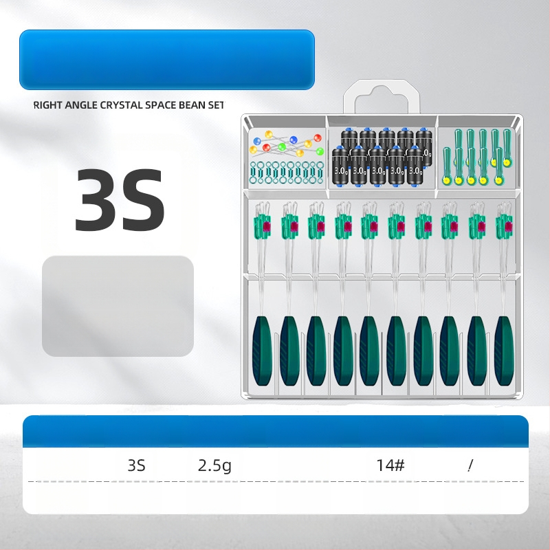 Galvenās līnijas makšķerēšanas piederumu komplekts ar kristāla pērlēm un silikona pārklājuma svaru; Materiāls: Silk flower; Izcelsme: Cits