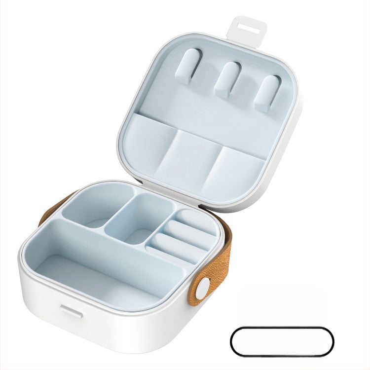 Bižutērijas kastīte no plastmasas, ikdienas stila, cieta konstrukcija, modelis YJ2023008