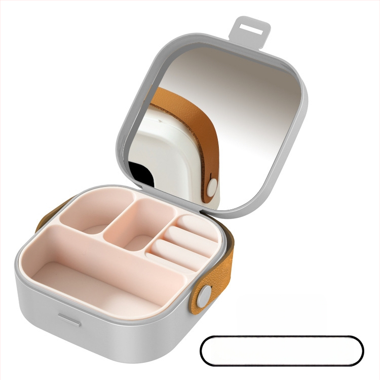 Bižutērijas kastīte no plastmasas, ikdienas stila, cieta konstrukcija, modelis YJ2023008