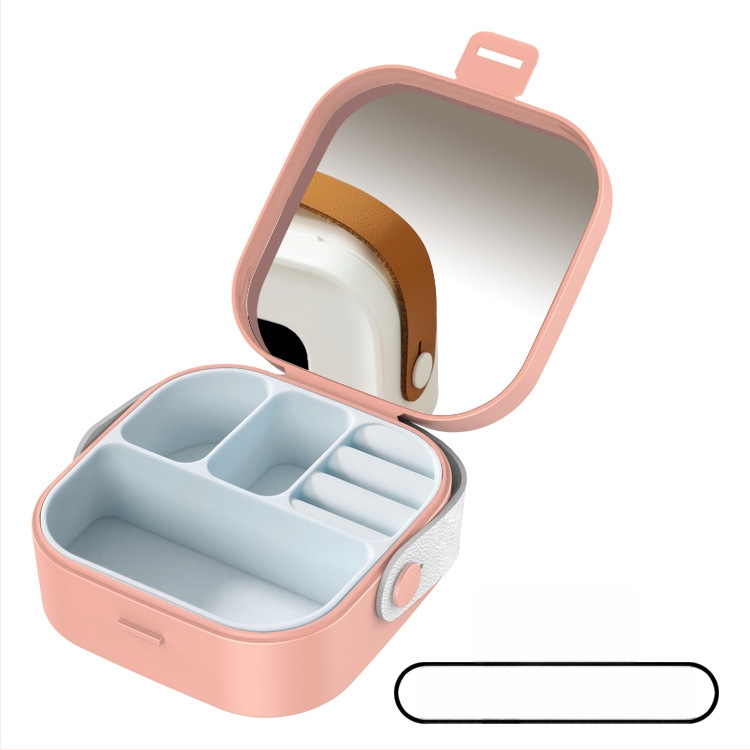 Bižutērijas kastīte no plastmasas, ikdienas stila, cieta konstrukcija, modelis YJ2023008