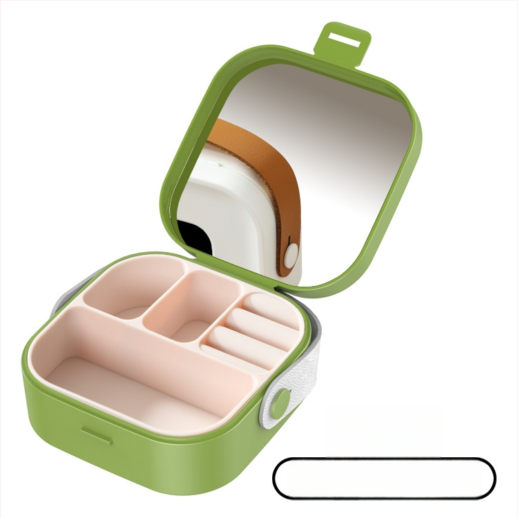 Bižutērijas kastīte no plastmasas, ikdienas stila, cieta konstrukcija, modelis YJ2023008