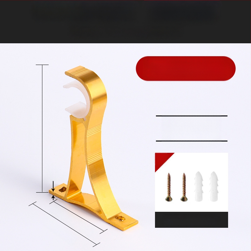 Užuolaidų lazdelės laikiklis – aliuminio lydinys, prekinis ženklas Sheng bangrong, stilius Kitas, be pritaikymo