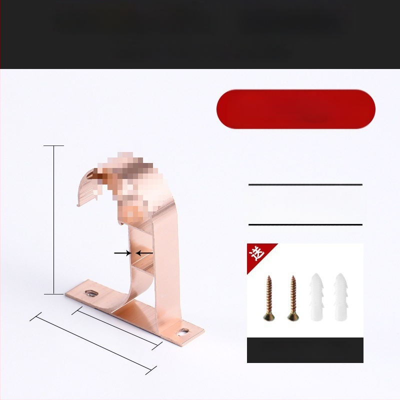 Užuolaidų lazdelės laikiklis – aliuminio lydinys, prekinis ženklas Sheng bangrong, stilius Kitas, be pritaikymo