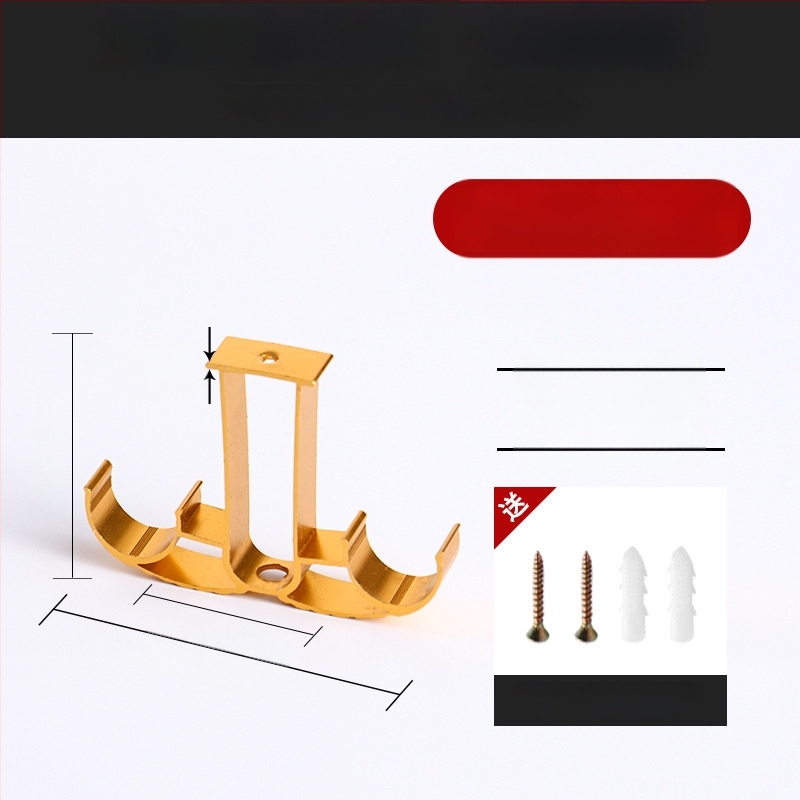 Užuolaidų lazdelės laikiklis – aliuminio lydinys, prekinis ženklas Sheng bangrong, stilius Kitas, be pritaikymo