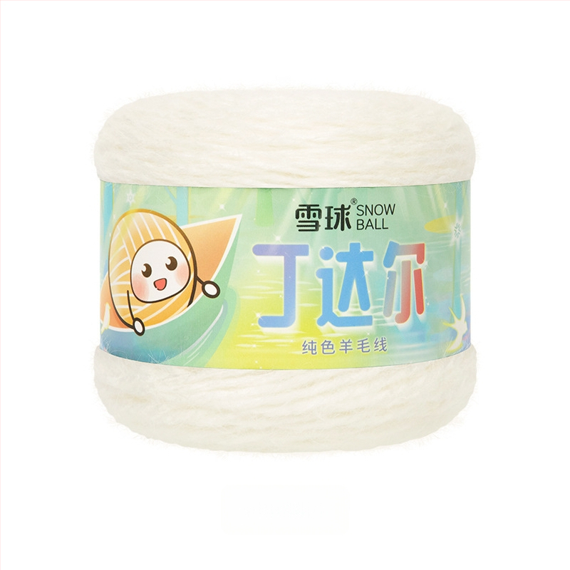 Νήμα μαλλιού με μονοχρωματική διαβάθμιση για DIY βελονάκι — 200 g / 456 m, ανάμικτο μαλλί, καταγωγή Jiangyin, Jiangsu, Snowball μάρκα
