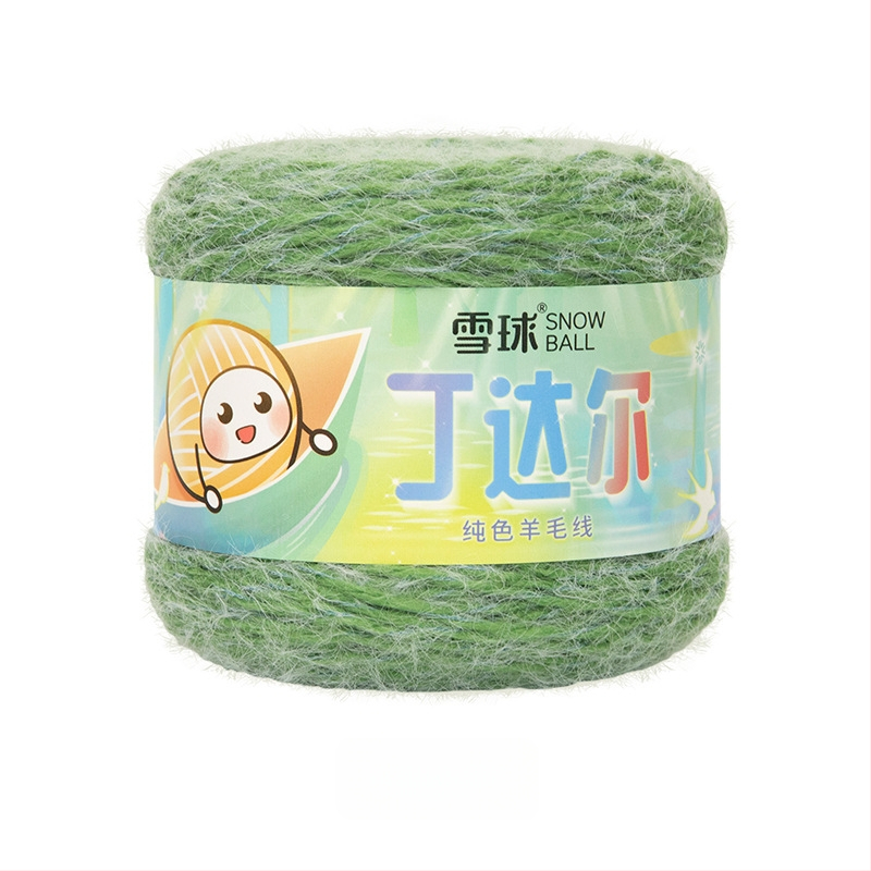 Νήμα μαλλιού με μονοχρωματική διαβάθμιση για DIY βελονάκι — 200 g / 456 m, ανάμικτο μαλλί, καταγωγή Jiangyin, Jiangsu, Snowball μάρκα