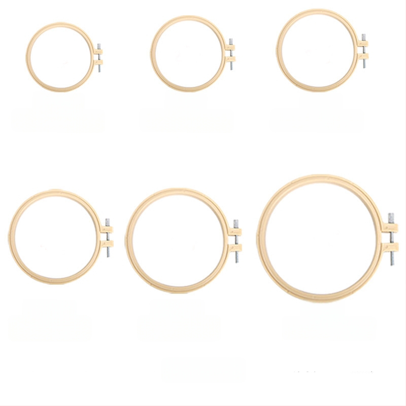 Inel de broderie pentru cruce - bază din plastic, țesătură 9 ct, stil Nordic, broderie pe țesătură