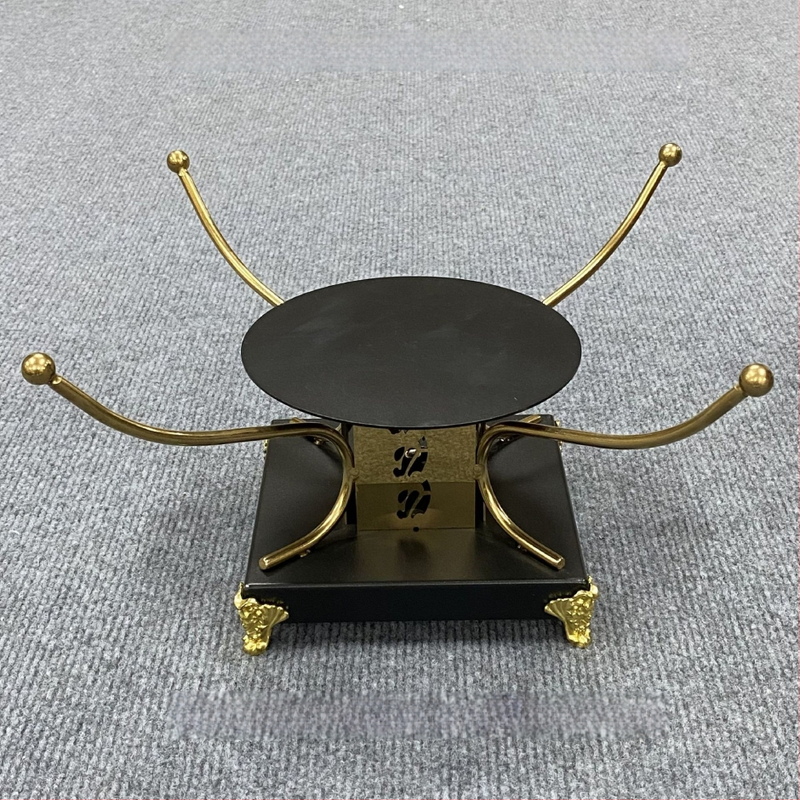 Nerūdijančio plieno vaisių laikiklis KTV komplektui, stalinis dekoras barui ir klubui