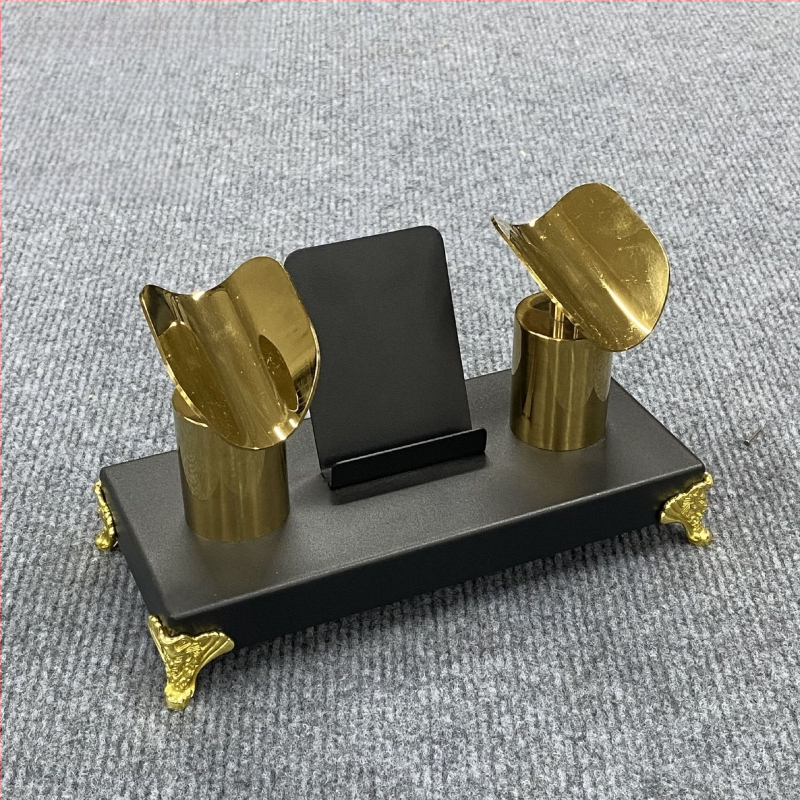 Nerūdijančio plieno vaisių laikiklis KTV komplektui, stalinis dekoras barui ir klubui