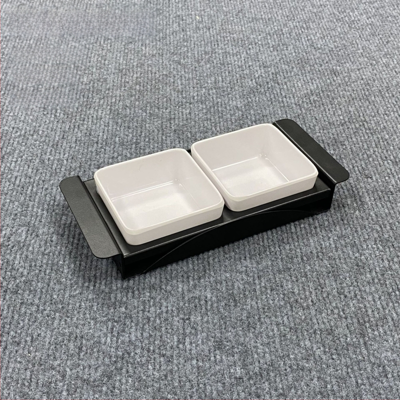 Nerūdijančio plieno vaisių laikiklis KTV komplektui, stalinis dekoras barui ir klubui