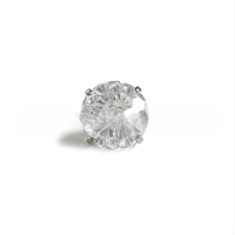 Σκουλαρίκια με σχήμα πυροτεχνημάτων, τιτάνιο G23, με ζιρκόνια, γεωμετρικός unisex σχεδιασμός