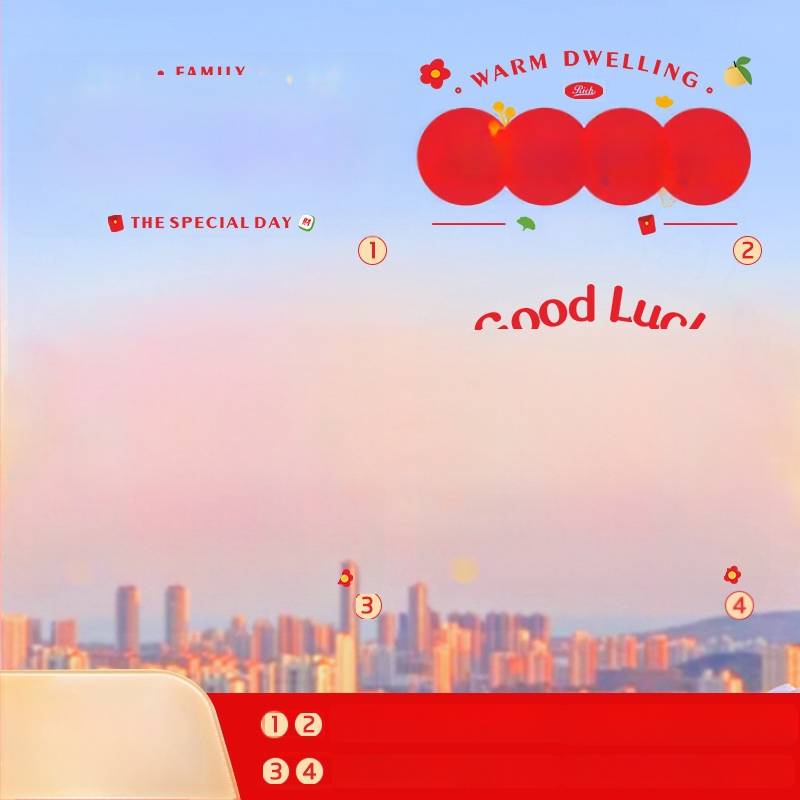 Σετ αυτοκόλλητων τοίχου για σαλόνι – αδιάβροχο PVC, απλός μοντέρνος καθρέφτης, γυάλινα αυτοκόλλητα παραθύρων, πάνω από 5 τεμάχια