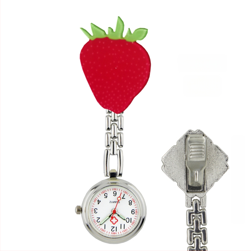 Slaugytojos karikatūrinis laikrodis su kvarcinio judėjimu, cinko lydinio korpuss ir apyrankė, apvalus laikrodis