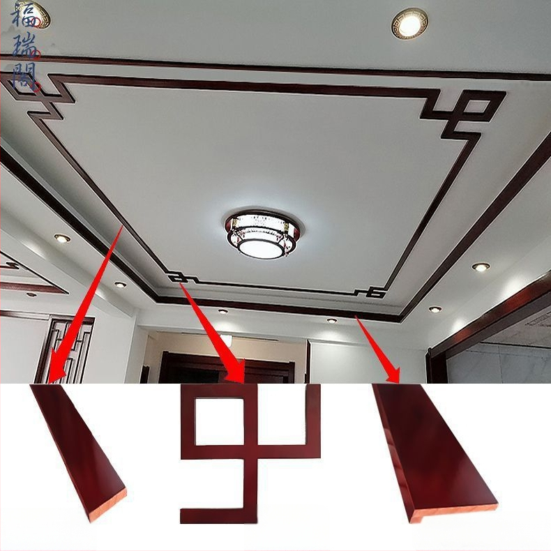 Ξύλινο προφίλ βάσης με βαμμένη επιφάνεια, χωρίς φορμαλδεΰδη