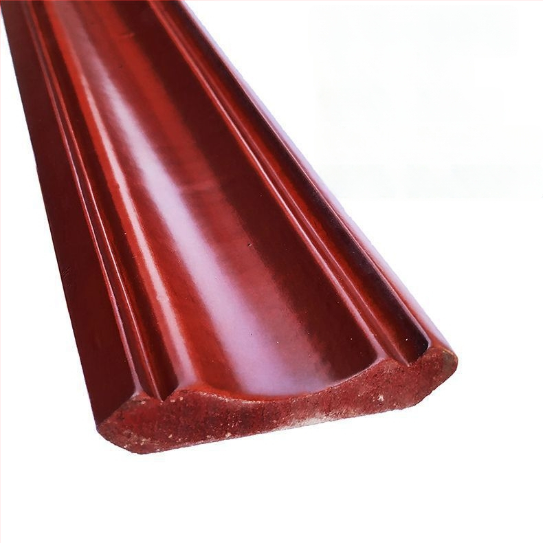 Ξύλινο προφίλ βάσης με βαμμένη επιφάνεια, χωρίς φορμαλδεΰδη